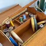 Vintage worker compass feet