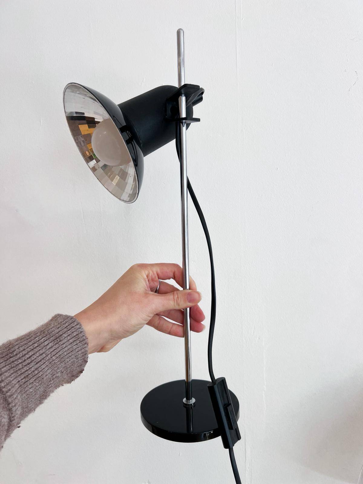 Adjustable desk lamp, 1970s-80s