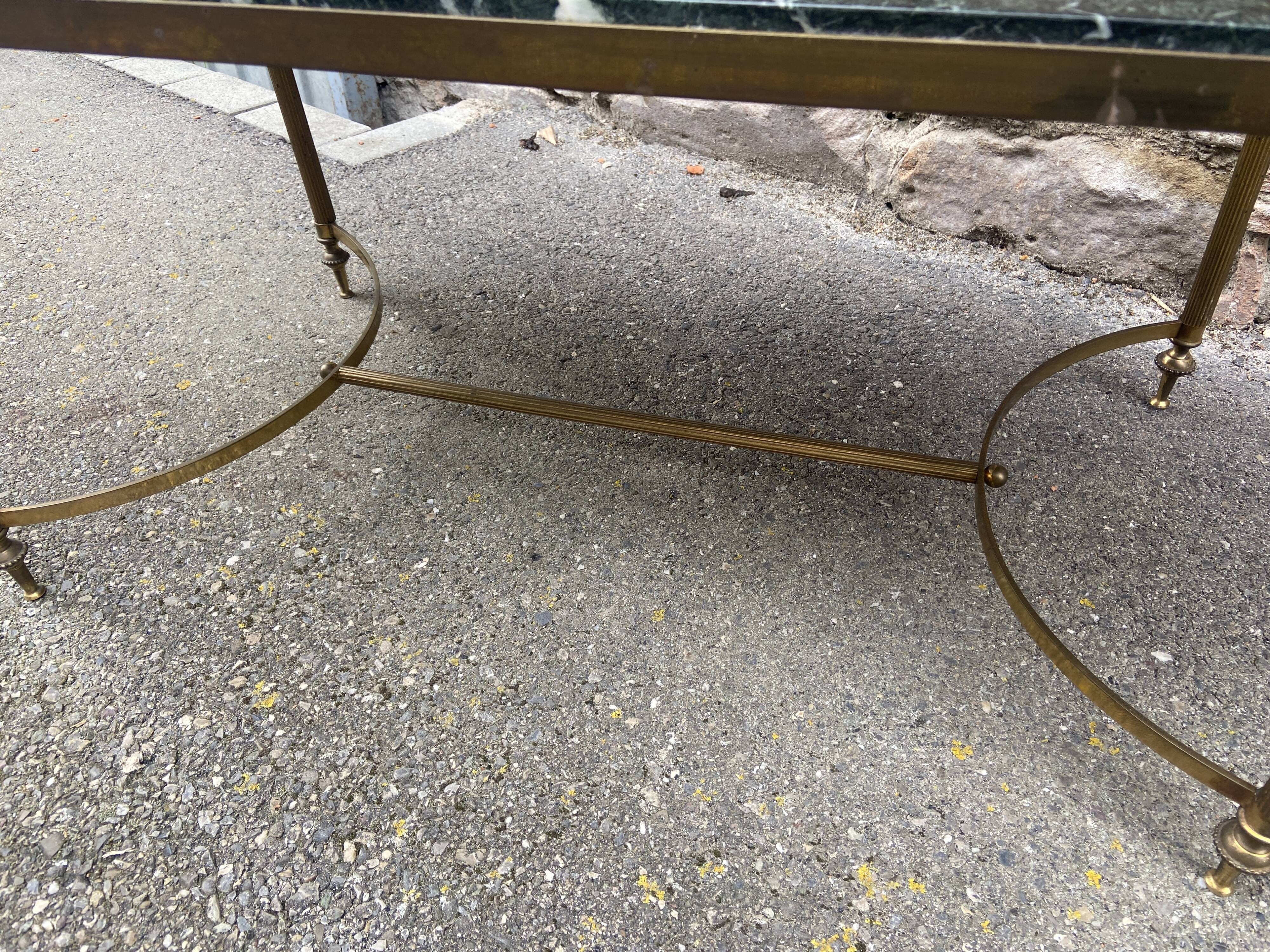 1960 Louis XVI style marble coffee table