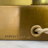 Homemade pineapple lamp Charles