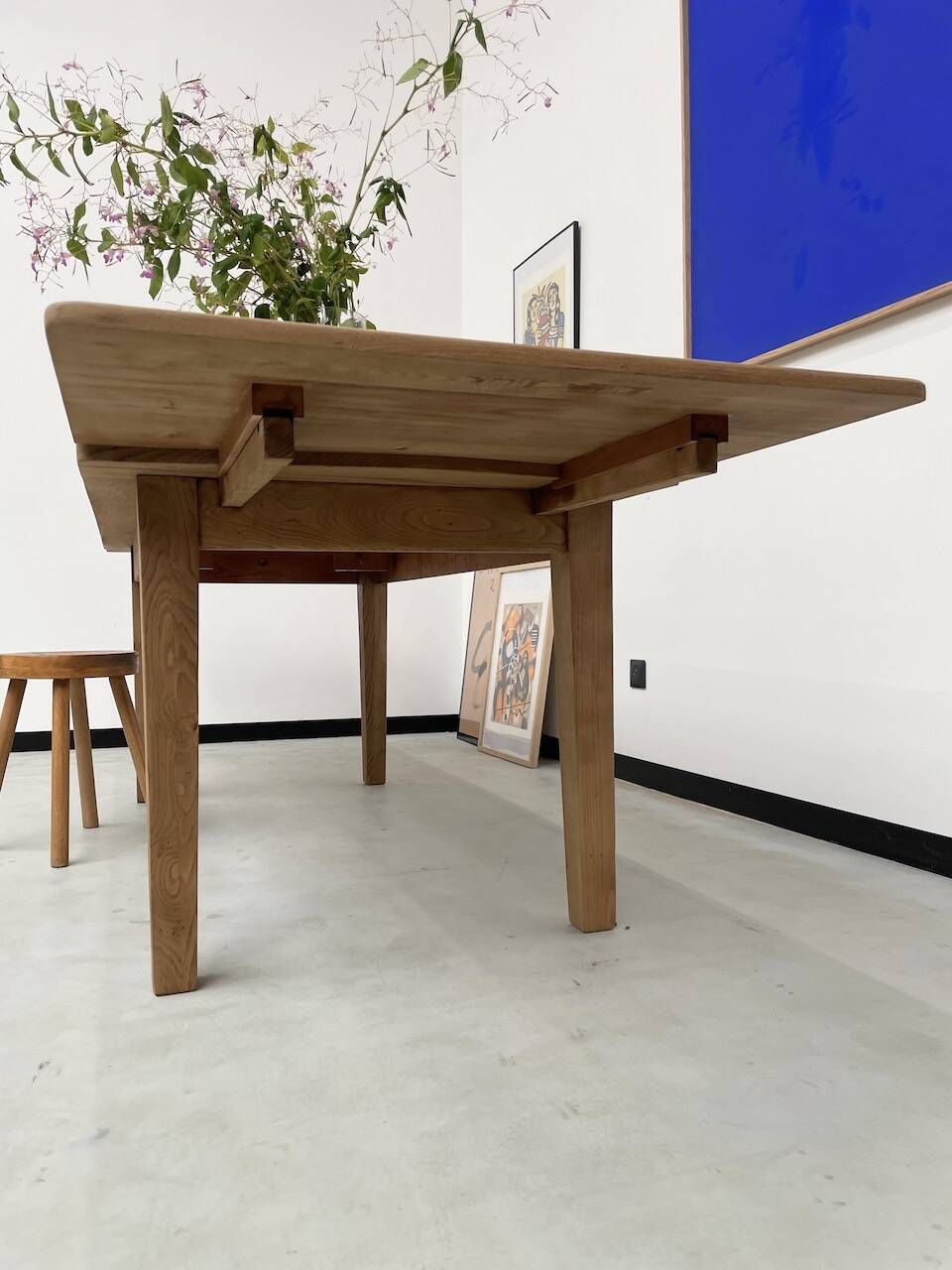 Oak farmhouse table 270 cm with extensions