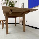 Oak farmhouse table 270 cm with extensions