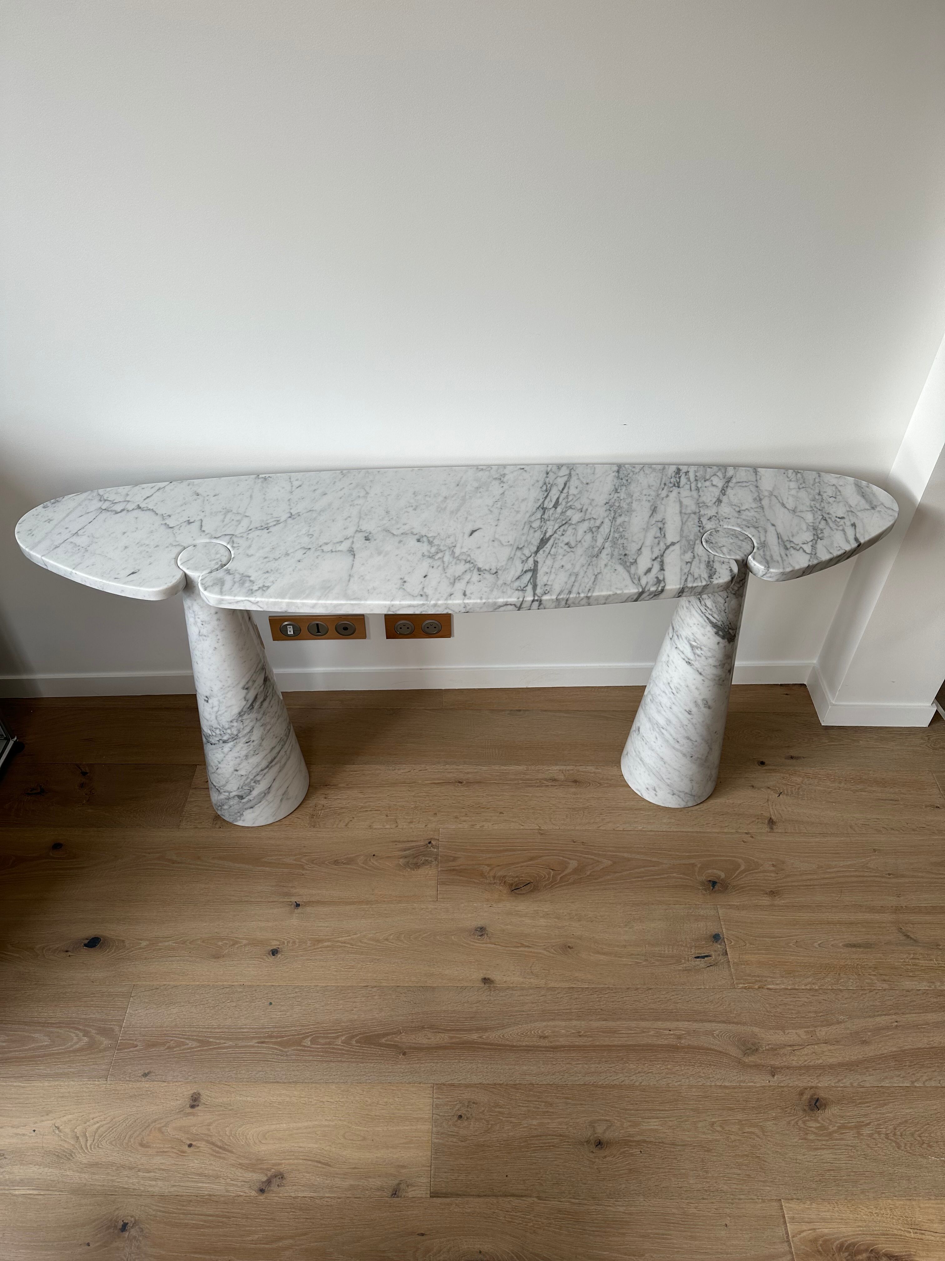 Large “Eros” console by Angelo Mangiarotti, circa 1970, Italy