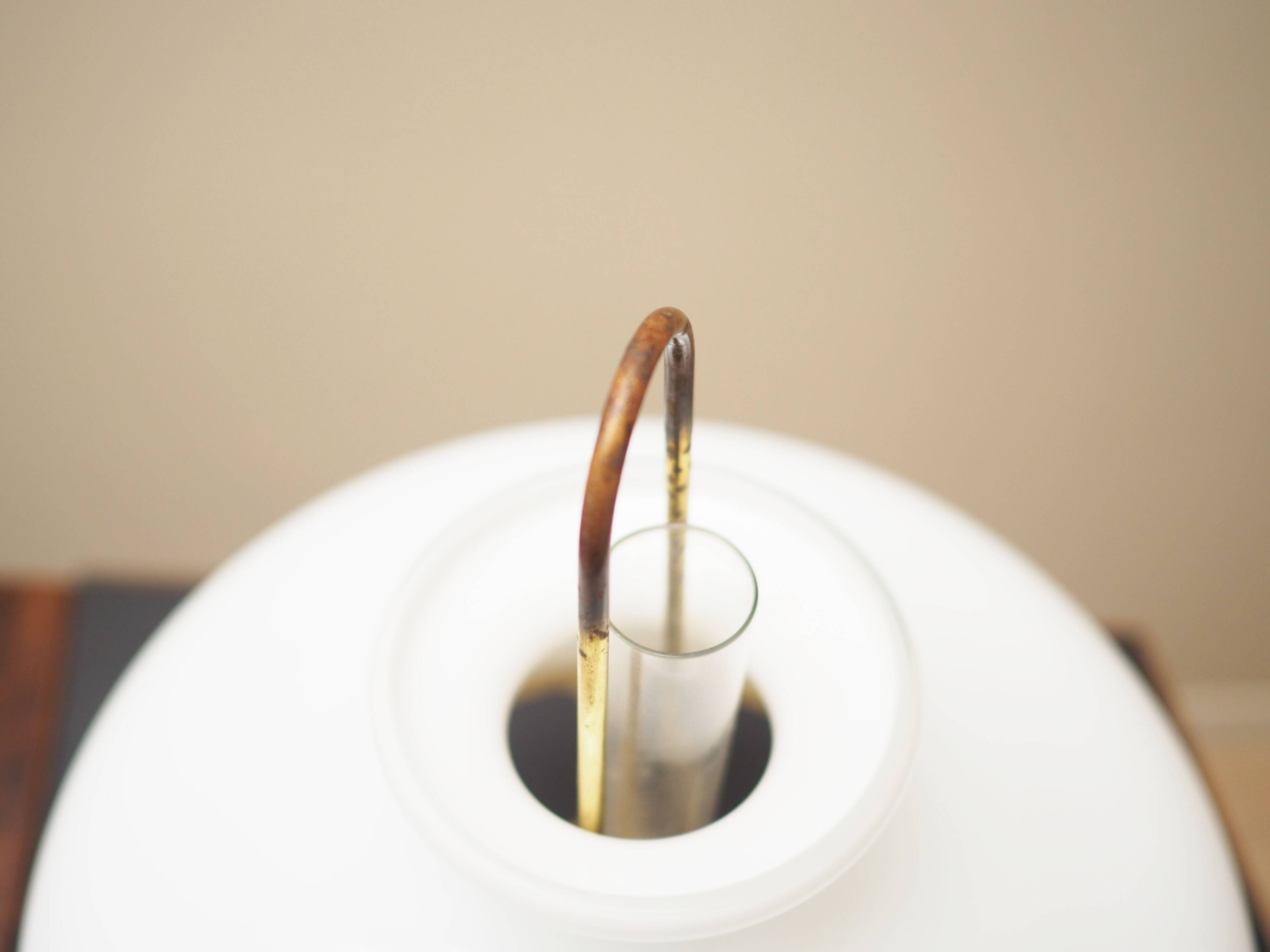 Oil lamp, Danish design, 1950s, manufacture: GV Harnisch