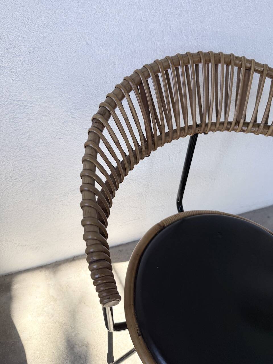 Rattan chair Dirk Van Sliedregt