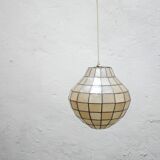 Vintage mother-of-pearl pendant lamp