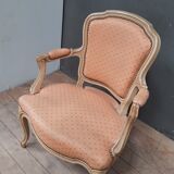 Faureuil cabriolet de style Louis XV