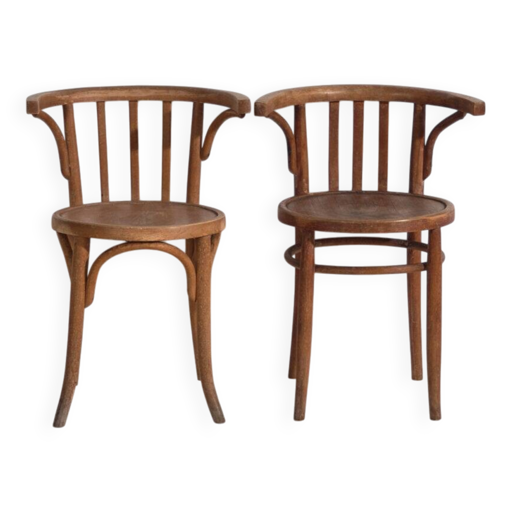 Paire de chaises style Thonet en bois courbé – Europe centrale, vers 1920