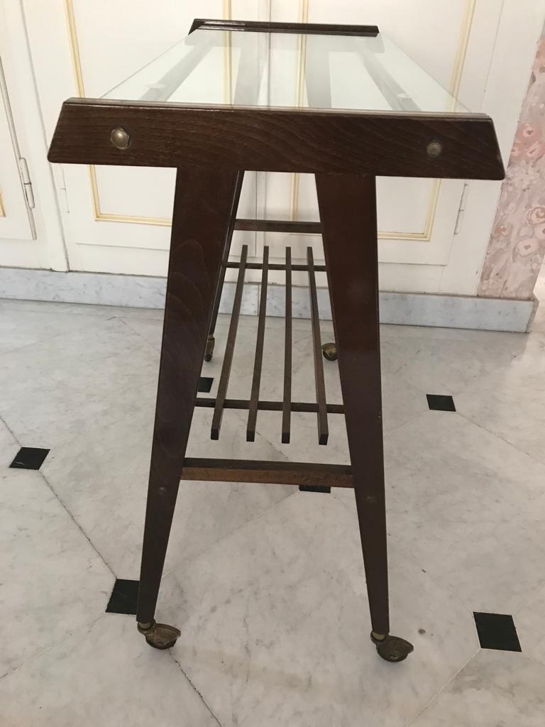 Vintage Tv Cabinet With Wheels 60s Selency