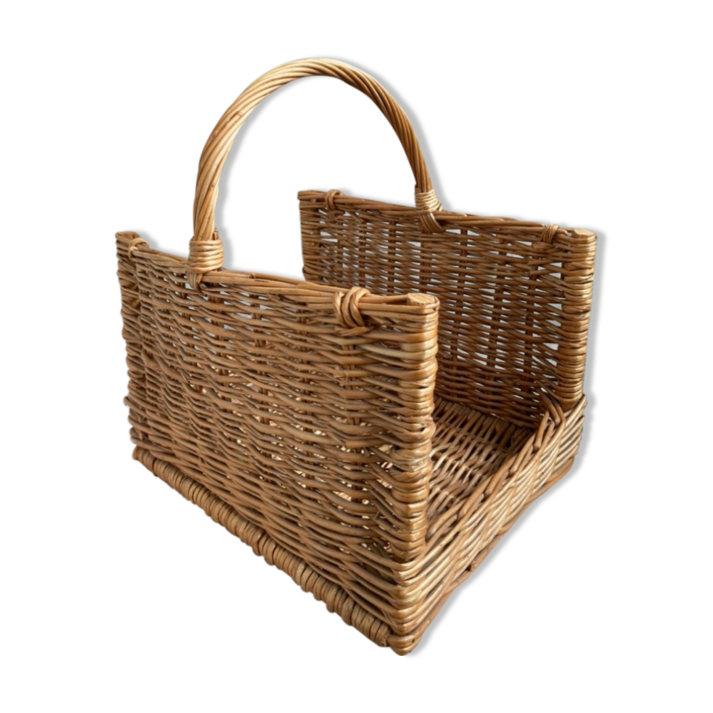 Vintage wicker basket
