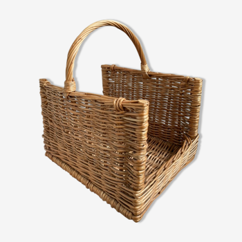 Vintage wicker basket