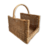 Vintage wicker basket