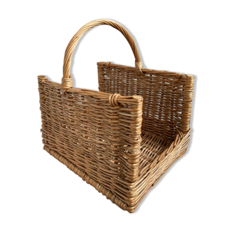 Vintage wicker basket