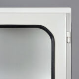 Vintage Iron And Glass Medical Cabinet, 1970s