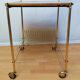 Vintage service range vinyls in teak France 1960