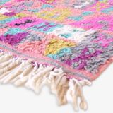 Handmade Berber Rug - 247 x 138 cm