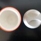 White and orange ice cube tray 1970s
