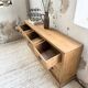Pine craft cabinet with drawers