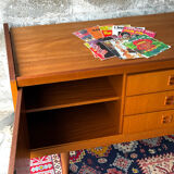 Vintage Scandinavian teak sideboard, 1960s/70s.