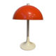 Lampe champignon orange vintage