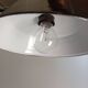 Industrial / factory pendant light Enamelled sheet metal