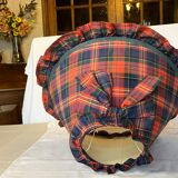 Vintage tartan lampshade