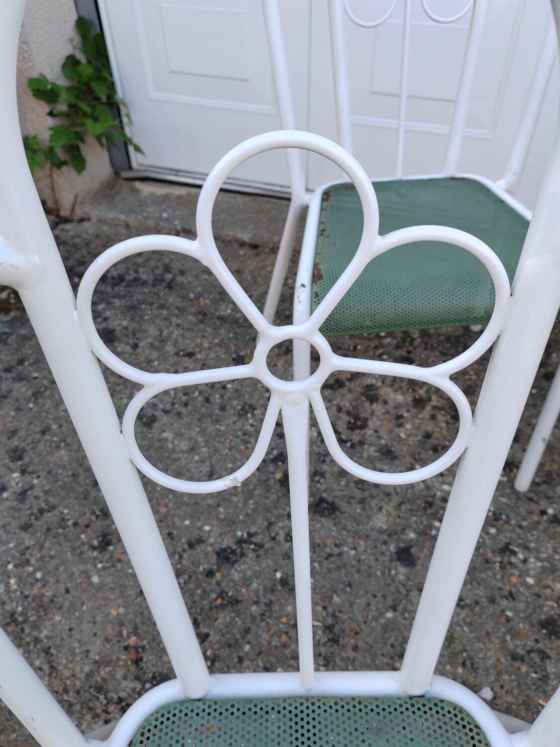 4 garden chairs from the 1960s