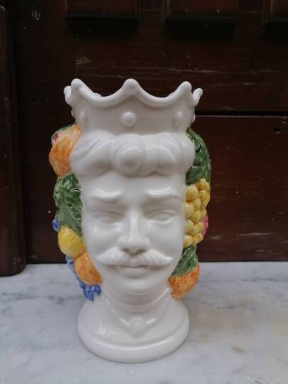 teste di moro siciliane in ceramica