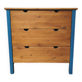 Solid pine chest of drawers