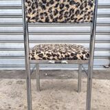 Chromed metal chair 1970