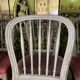 Suite de 8 chaises barrettes de style Louis XVI 1950