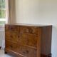 Antique Walnut and Solid Wood Commode