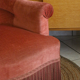 Fauteuil crapaud rose