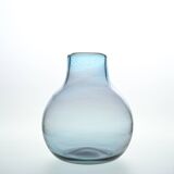 Large blue vase by Claude Morin, circa 1970