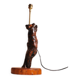 Vine wood lamp base