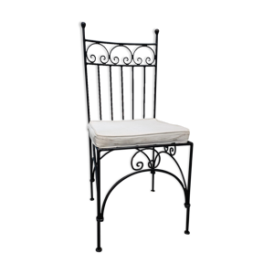 chaise en fer forgé