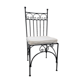 Wrought iron chair