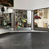 Art Deco triptych mirror, for table or wall mounting, 1900