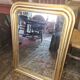 Gilded mirror style Louis Philippe 87x62cm