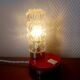 Space age night light glass 1970