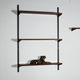 Set of 3 teak shelves by Kai Kristiansen for Feldballes Møbler 60s