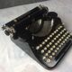 Old-time Underwood typewriter