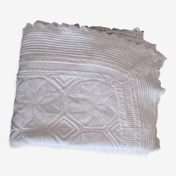 Mercerized cotton bedspread or plaid