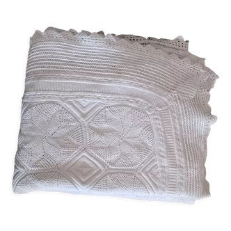 Mercerized cotton bedspread or plaid