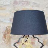 Lamp by edgar brandt in art deco wrought iron