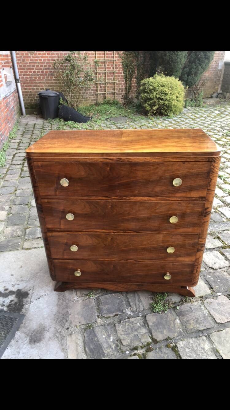 Art Deco chest of drawers