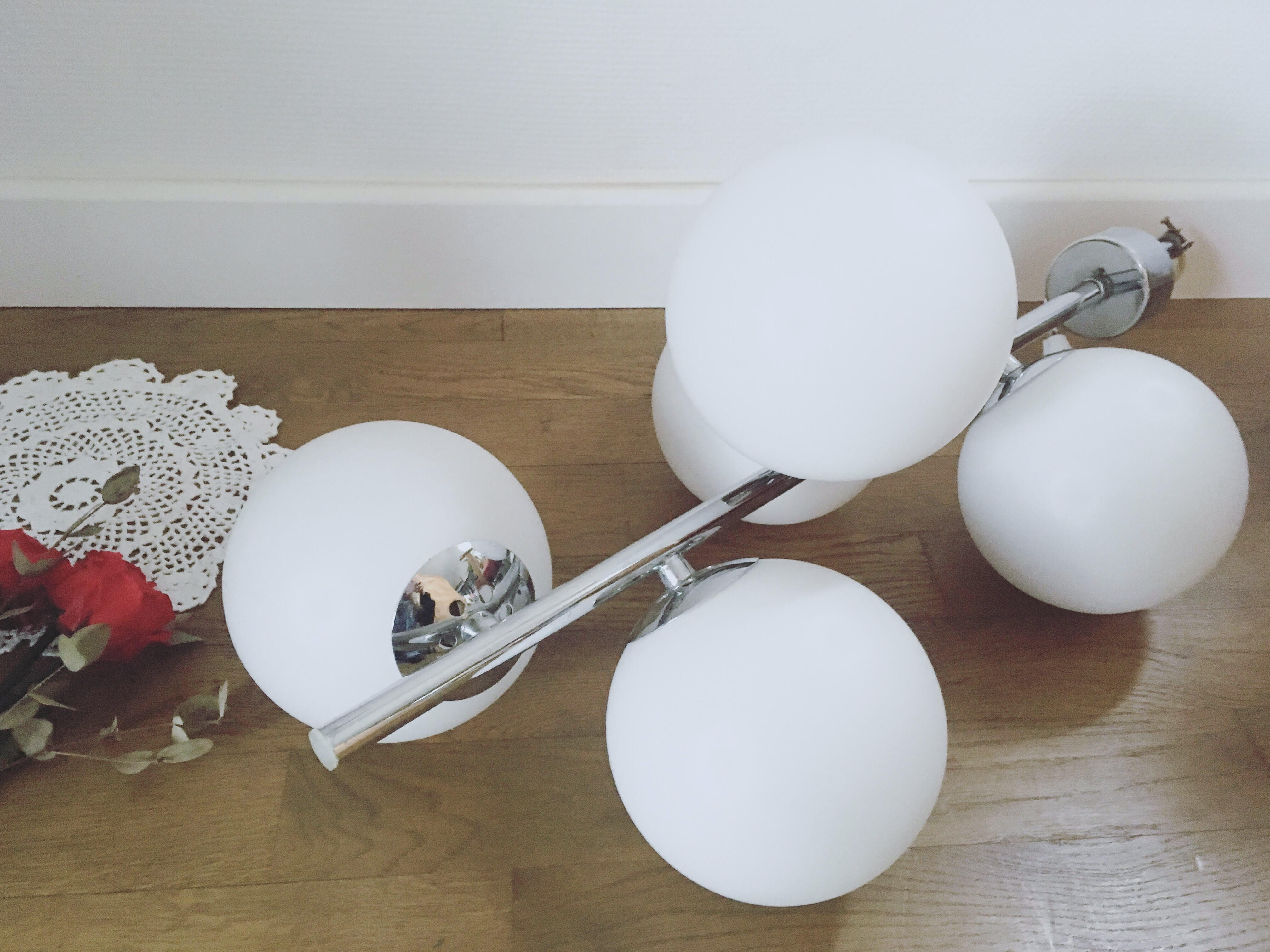 Chandelier sputnik of the 1970s