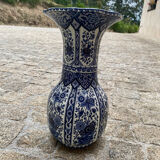 Delfts earthenware vase by Royal Sphinx Boch