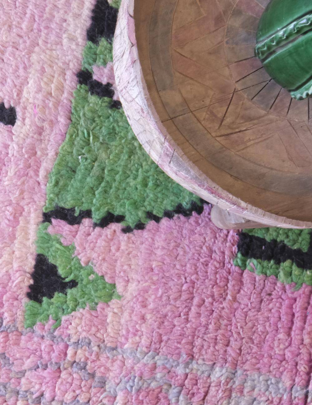 Berber Hallway Rug Lavender - 388 x 79 cm