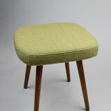 Vintage yellow stool, 1970